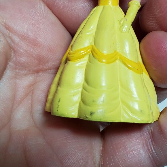Vintage Disney Beauty & the Beast Applause Belle Lumiere Topper Action Figures - Picture 12 of 16